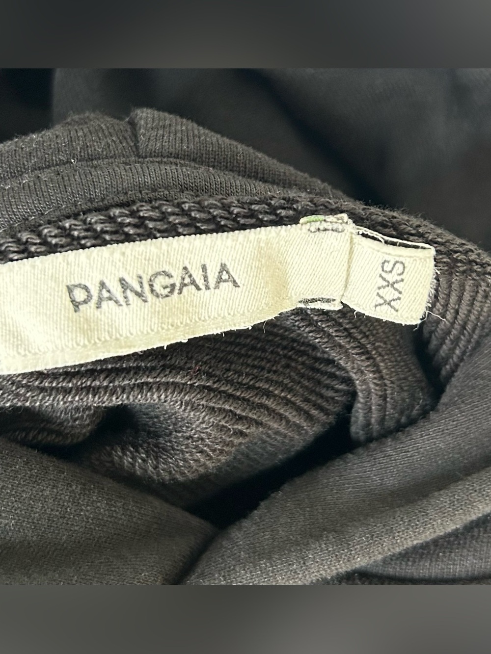 Pangaia Women’s 365 Midweight Black 100% Organic Cotton Hoodie - Picture 8 of 11